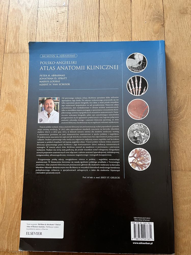 Atlas anatomii klinicznej McMinn (polsko-angielski)