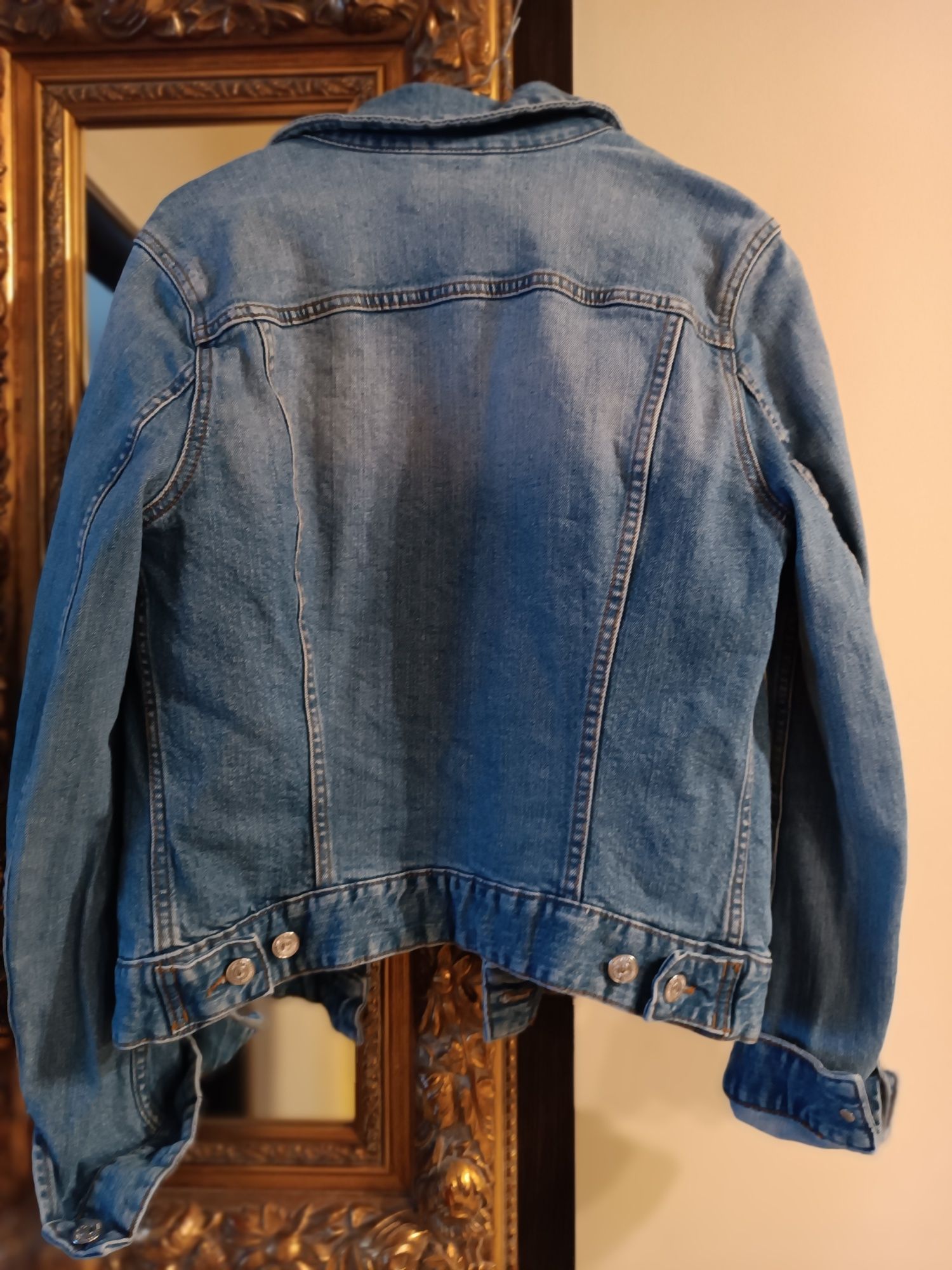 Katana kurtka jeans H&M