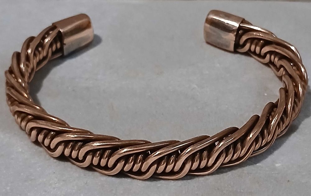 Браслеты ручной работы из меди.Медный браслет.
