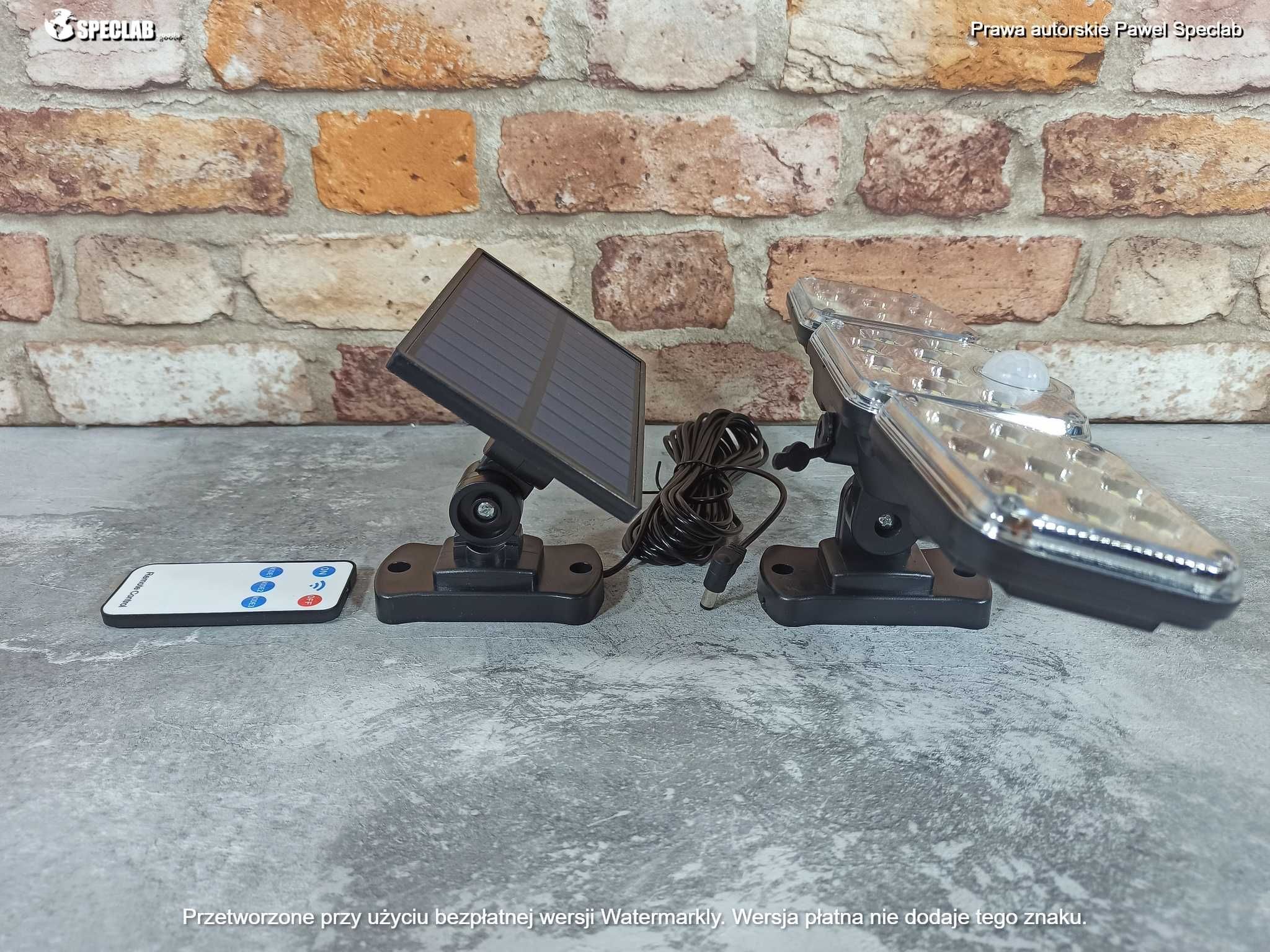 Lampa uliczna 150 W 4800 lm zasilanie solarne(3901)