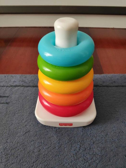 Pirâmide/Torre de anéis Fisher-Price