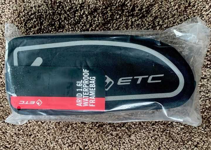 Wodoodporna torba na ramę roweru firmy  ETC 1,6 l