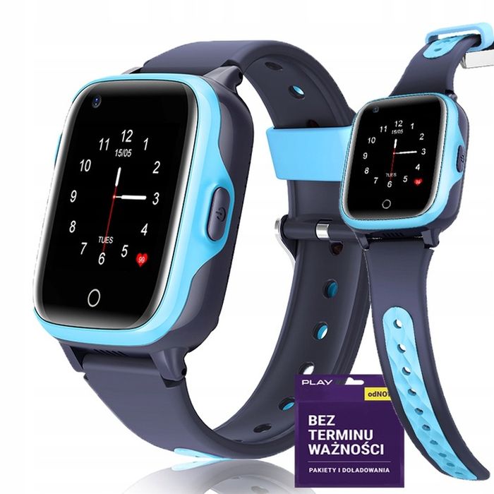 Smartwatch Zegarek Telefon Dla Dzieci Rozmowy Sms Polskie Menu Gps 4g