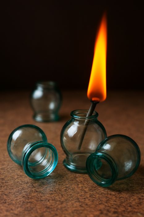 Stawianie baniek ogniowych