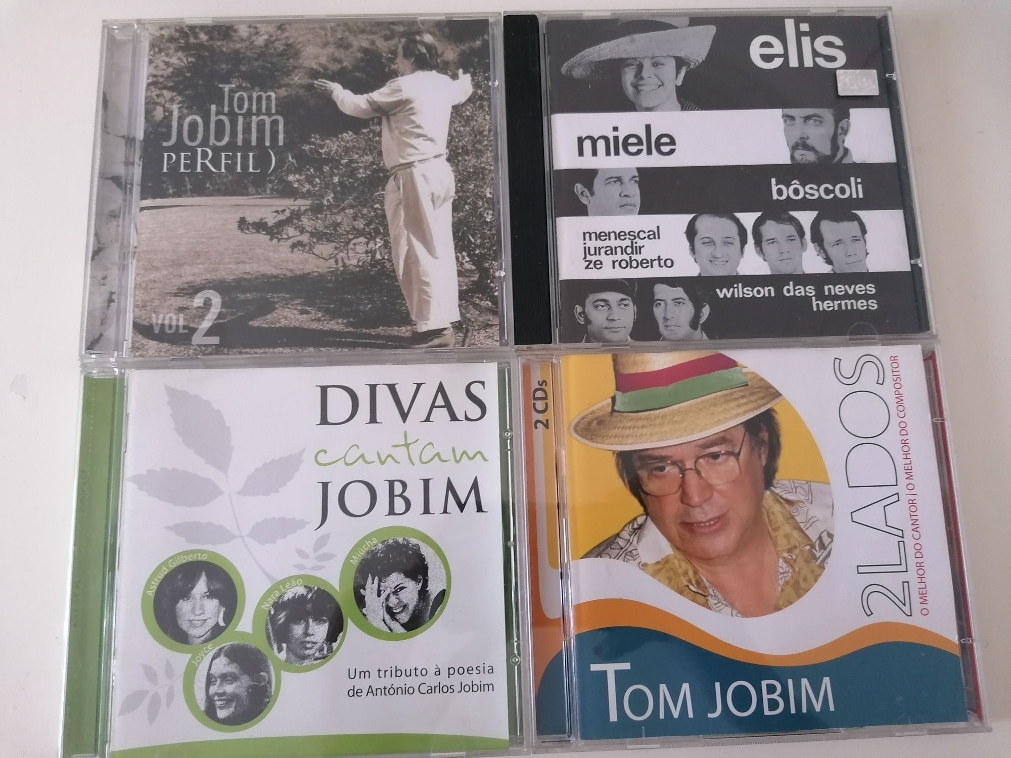 Conjunto 4 CD música brasileira