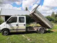 Renault Master z wywrotem dubel kabina