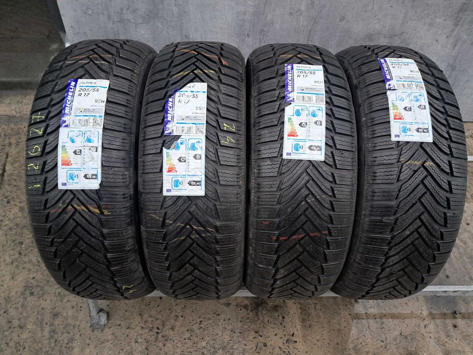 Резина зима НОВА Michelin 205/55 R17 Alpin 6