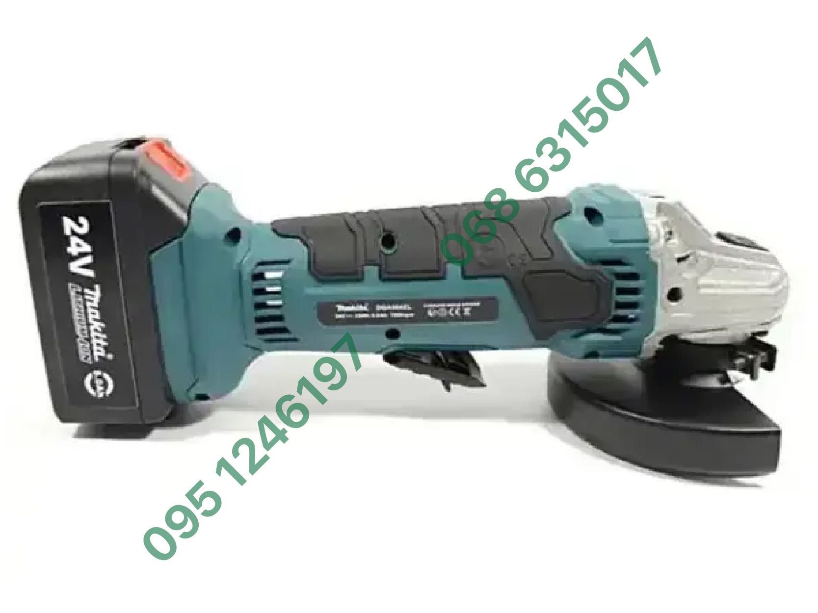 Аккумуляторная болгарка Makita DGA504ZL 24V 5Ah диаметр диска 125 мм