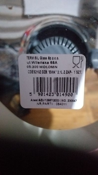 Dzbanek zapażacz herbata zioła 2.1 L