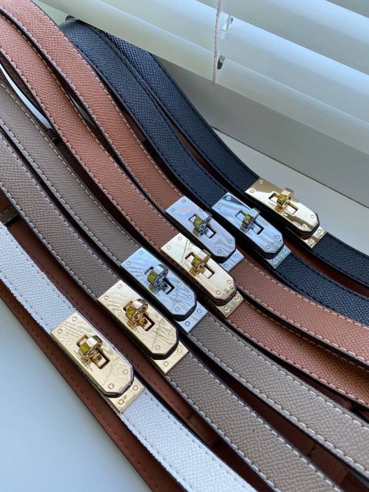 Ремень, пояс, ремінь Hermes шкіра
