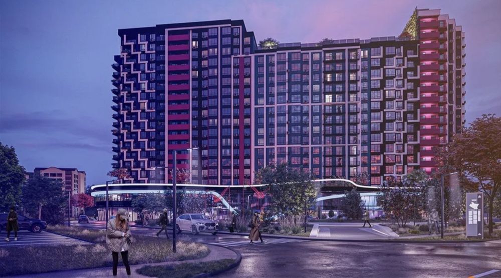 1-но кімнатна квартира 5 хв до центру, ЖК бізнес класу Skygarden.