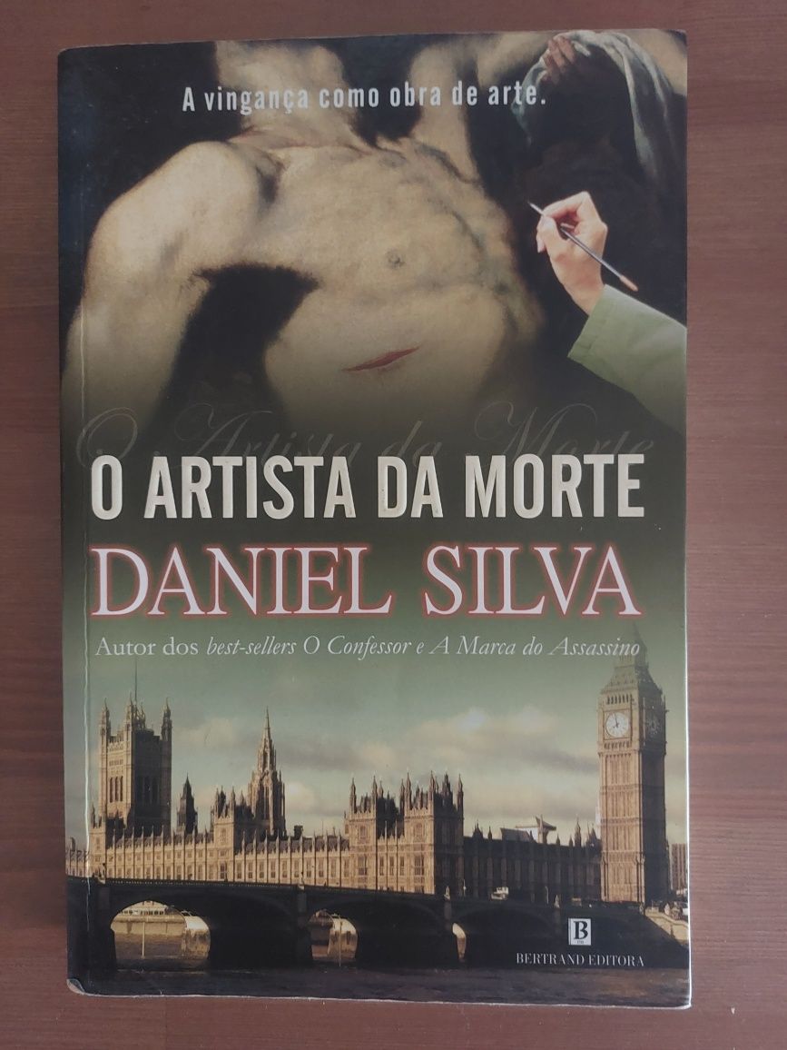 L " O Artista da Morte " de Daniel Silva (Edição Regular/ Bom estado )