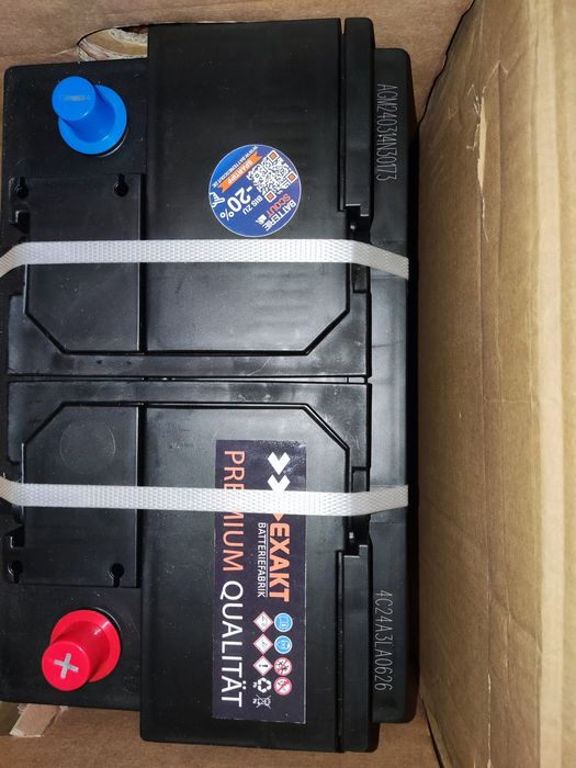 Акумулятор exakt 12v 100ah гель