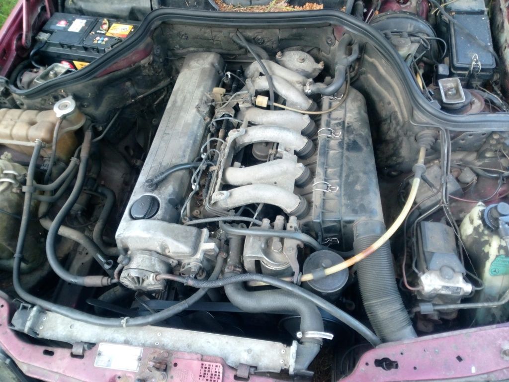 Mercedes W124 silnik 3,0 om603, om602, om601