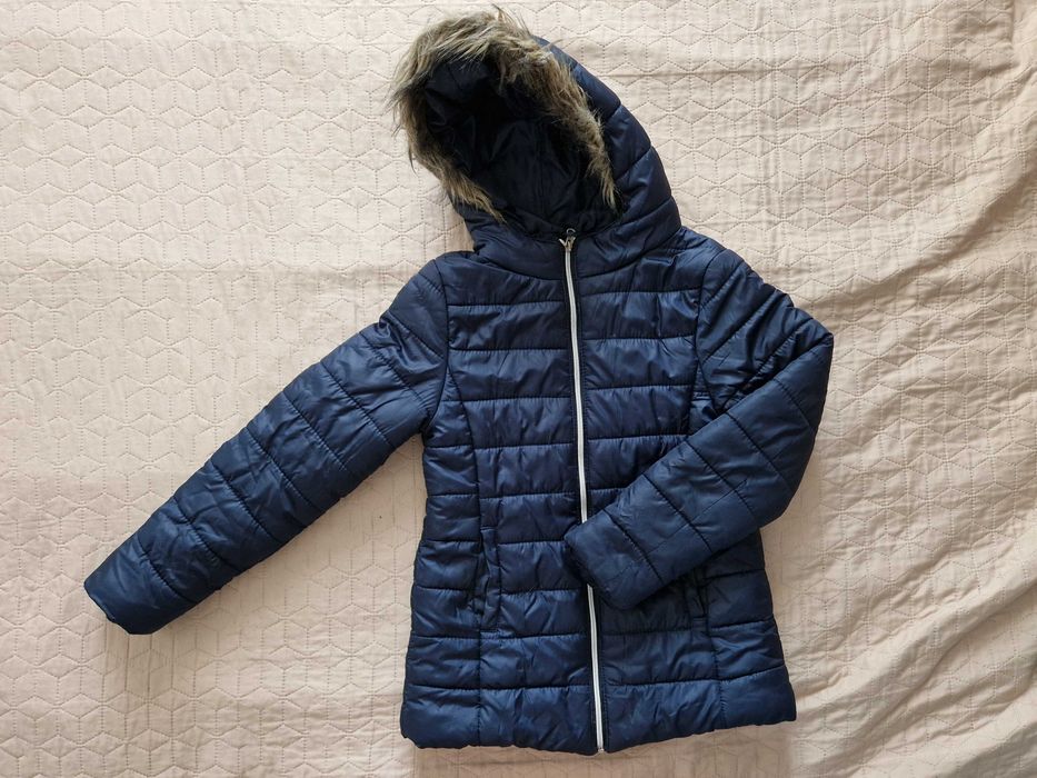 Kurtka dziewczęca 152, granatowa, Pepco