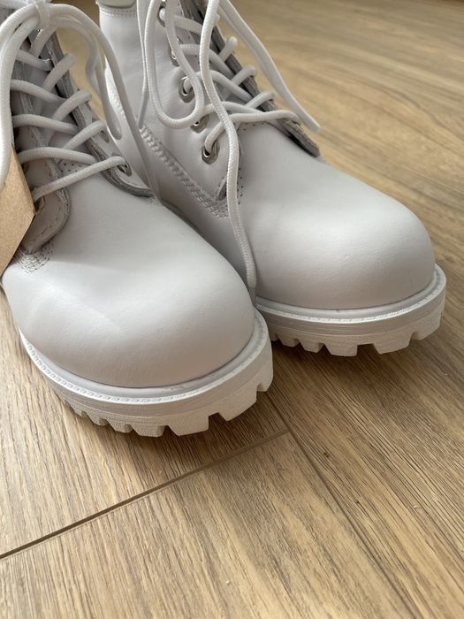 РОЗПРОДАЖ СКЛАДУ !!! Timberland white boots original. Оригінал