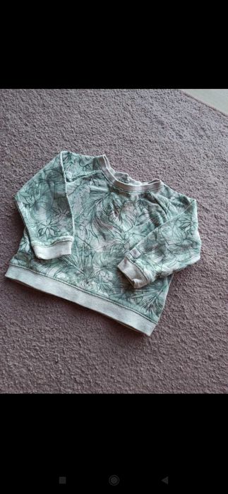 Bluza chłopięca newbie liście piękna