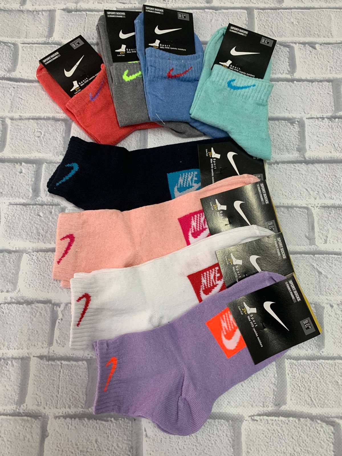 Женские низкие/короткие носки Nike, Puma, Adidas. Жіночі шкарпетки