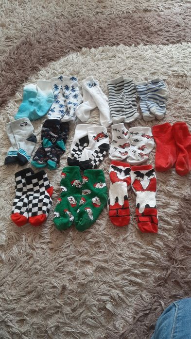 13 par skarpetek, 27-30, chlopiec