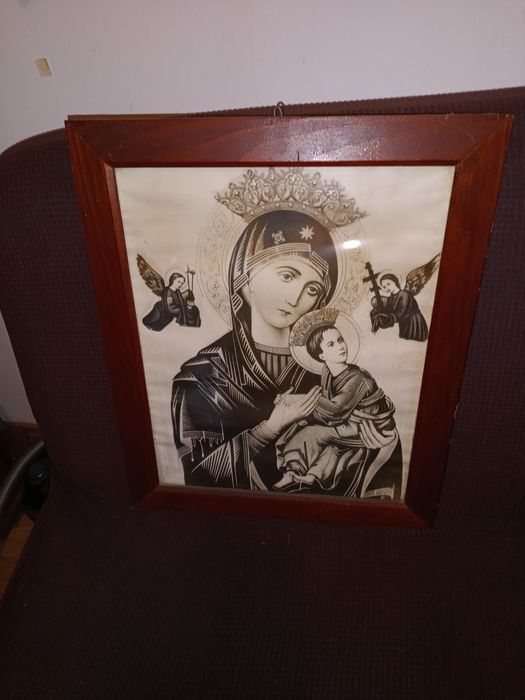 Obraz zabytkowy  duzy