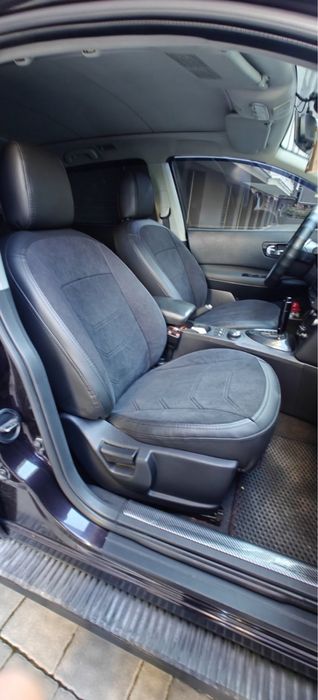 Чохли з екошкіри з алькантарою OctaviaA7 Passat B8 універсал