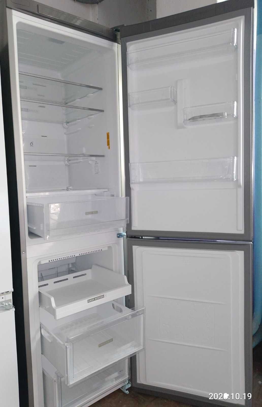 Холодильник Whirlpool W7X 810 OX 0 повний No Frost висота 191,2  сірий