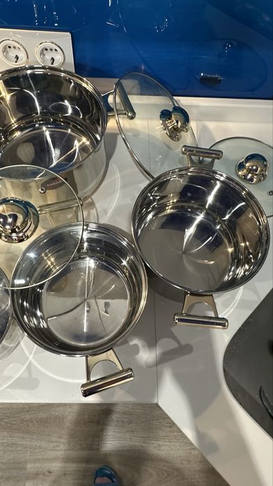 Набір каструль 6 штук