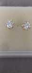 Kolczyki ze  złota próby 585 z naturalnymi brylantami  1.03ct