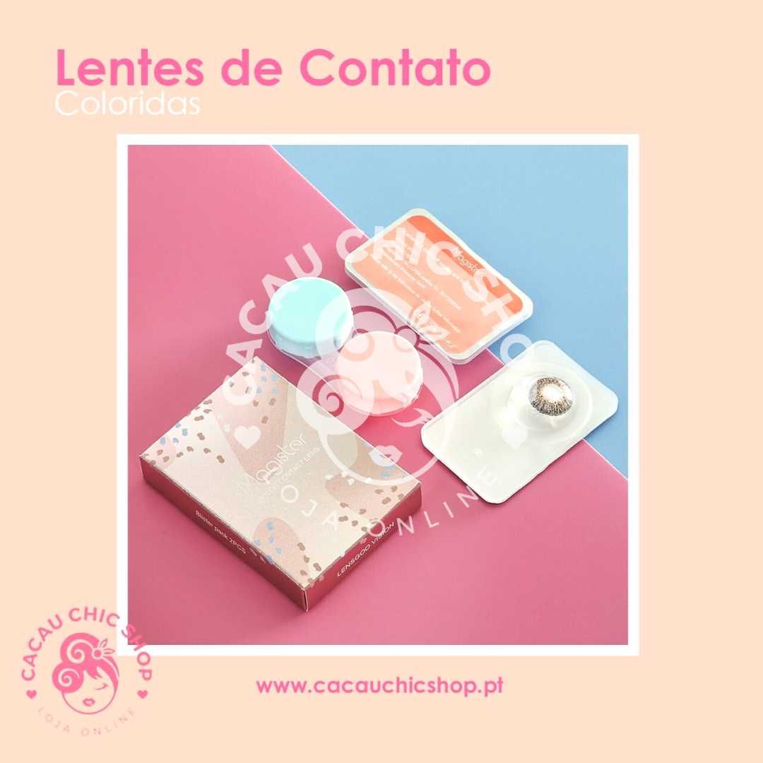 Lentes de Contato Coloridas - Acessórios Pestanas