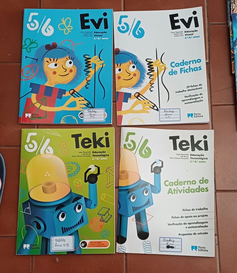 Livros e cadernos de fichas 2° 3° 4° 5° 6° e 7° anos OFERTA