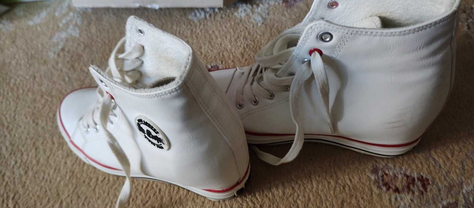 Lee Cooper Кеди жіночі високі білі