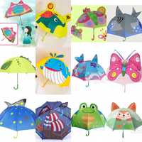 Яркие 3d детские зонтики (зонтики для детей)
