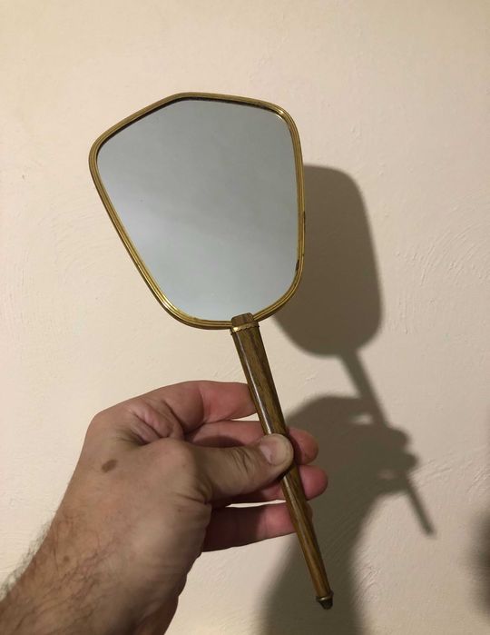 Винтажное элегантное  зеркало 1950-х годов