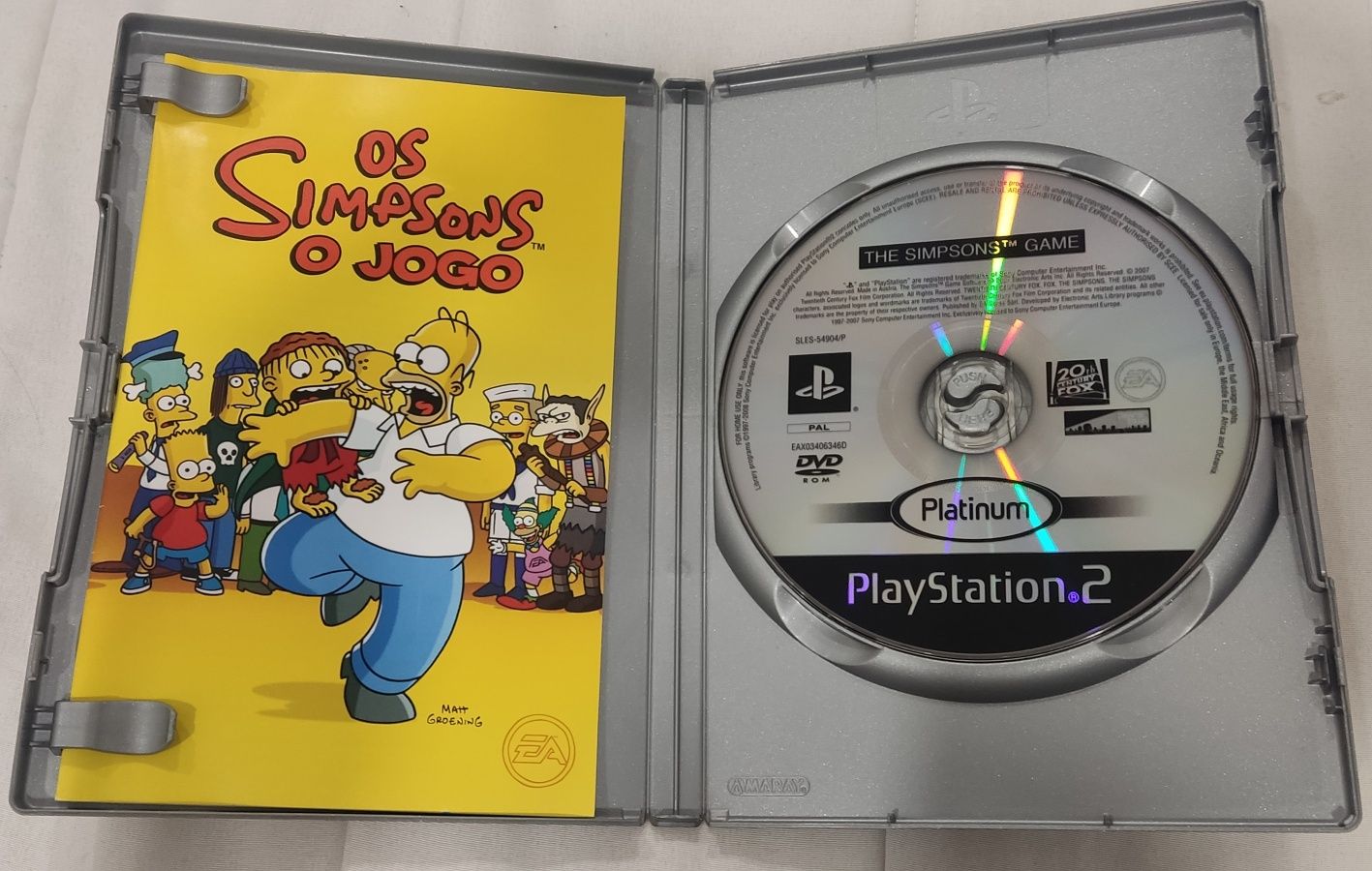 The Simpsons ps2