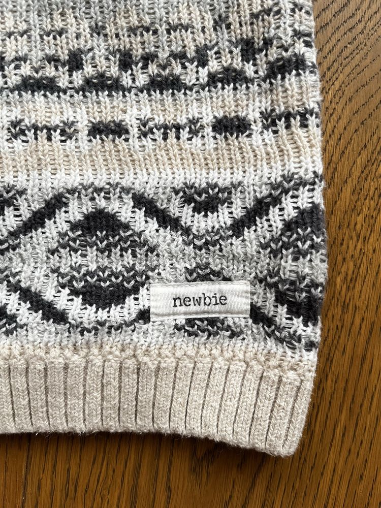 Sweter Newbie 86 92 jak nowy świąteczny