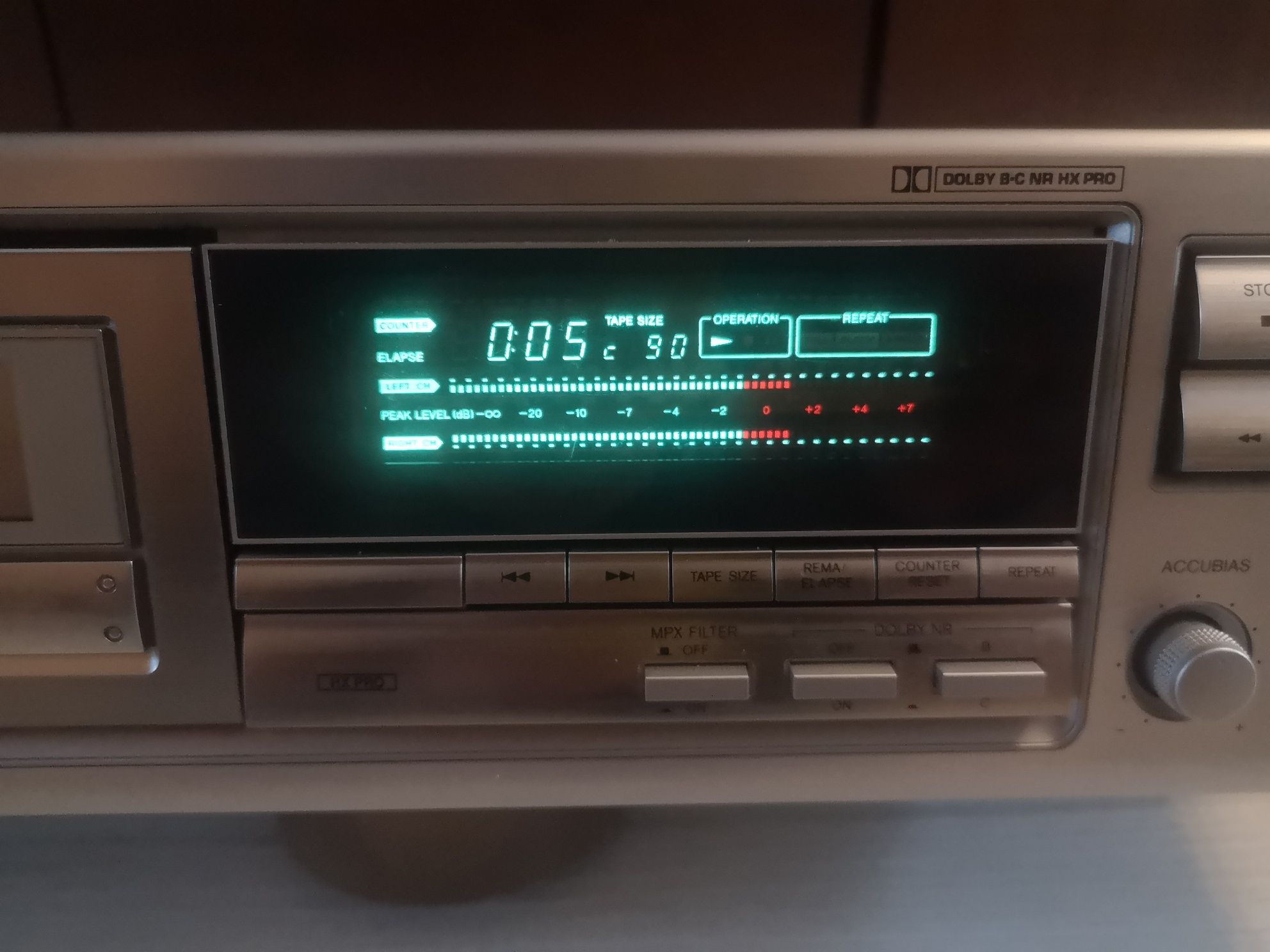 Magnetofon onkyo TA-2830 srebrny