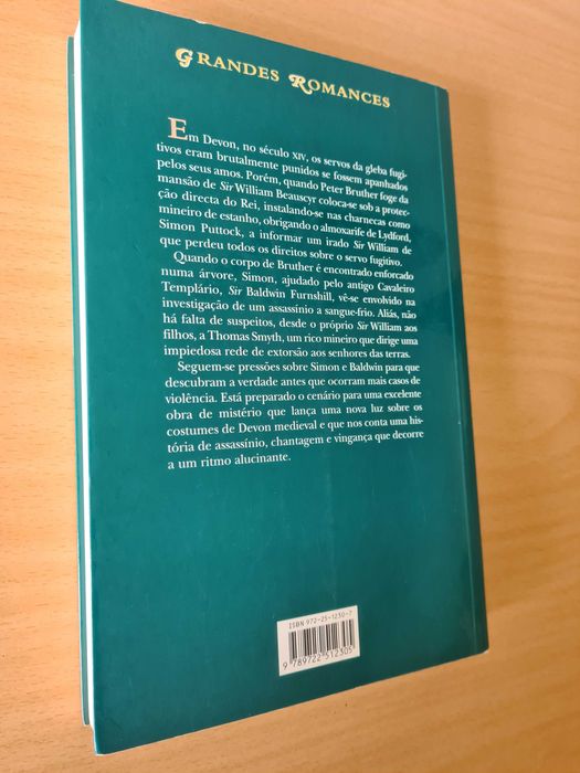 Livro III da coleção Templário - "Charneca do Enforcado" de M. Jecks