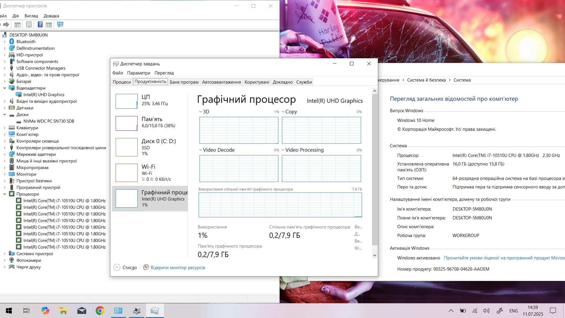 Ноутбук-Планшет i7 4.9ГГц/SSD/FullHD IPS/Type-C/16GB DDR4/чудовий ноут
