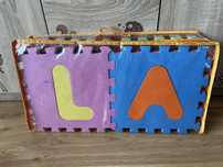 Puzzle piankowe mata litery