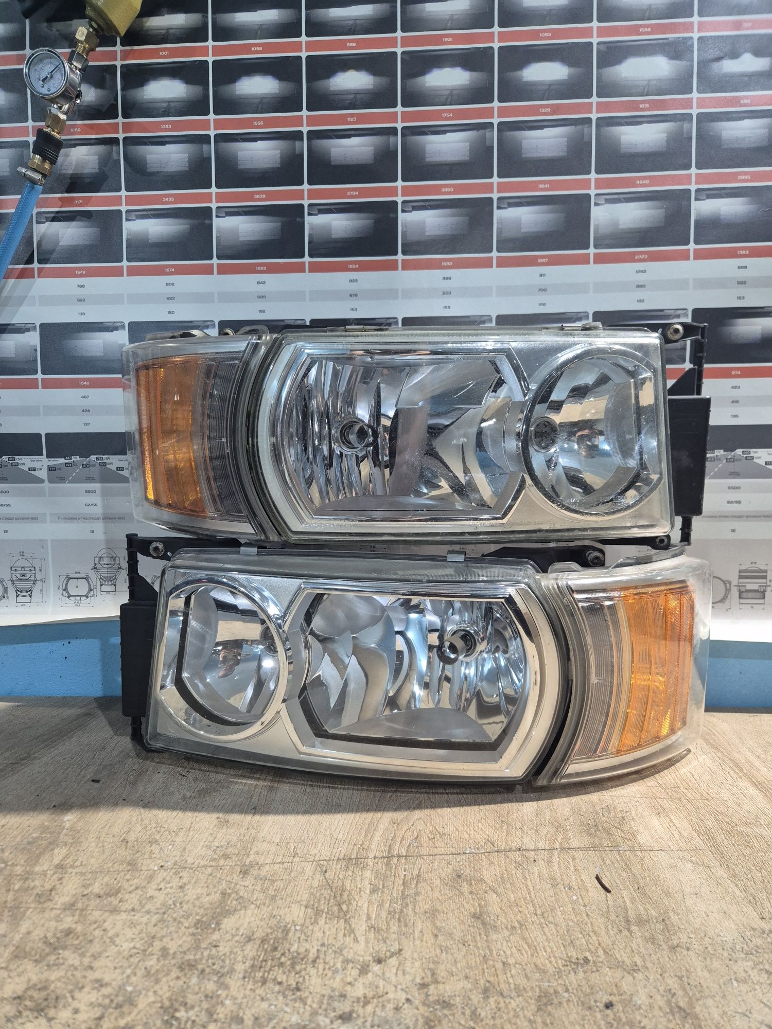 фари Scania euro 6