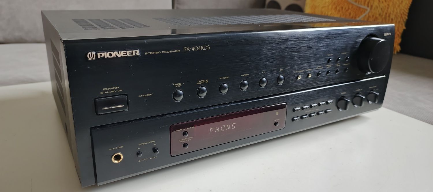 Pioneer SX-404RDS amplituner stereo Hi-fi z RDS, pilot, fajny stan.