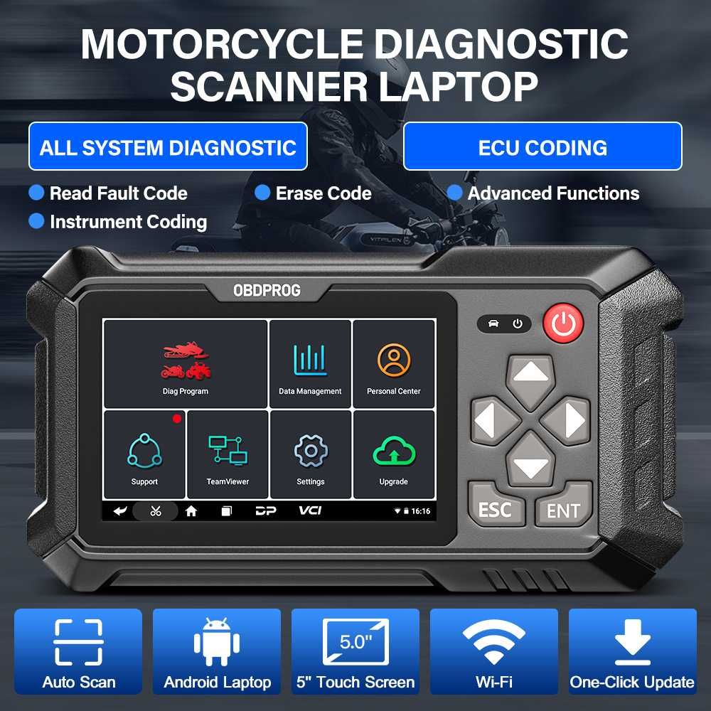 Máq. Diagnostico - Motociclos  BMW-Ducati-KTM- etc. Português