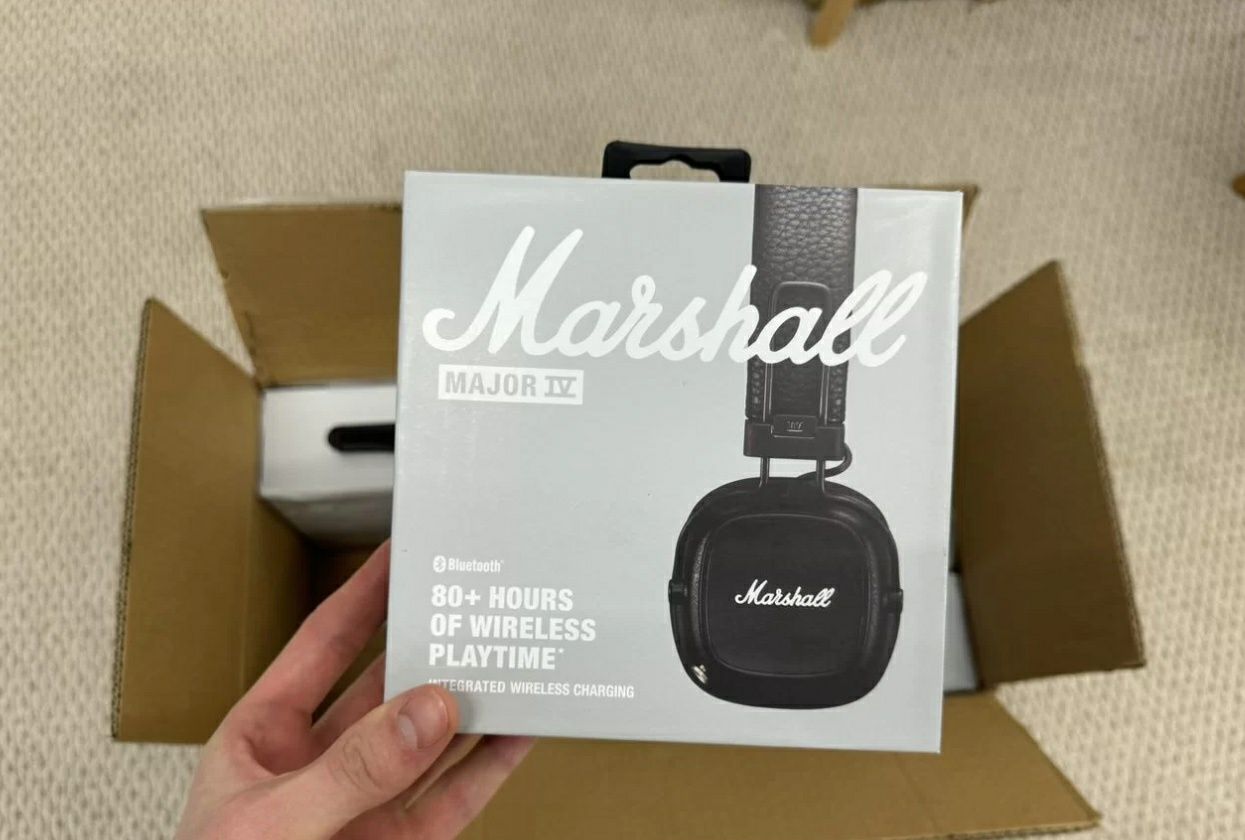 Навушники навушники безпровідні Marshall 4 нові!