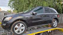 Mercedes-Benz ML ML350CDI 3,0 V6 258 KM - zatarty silnik, zarejestrowany w kraju