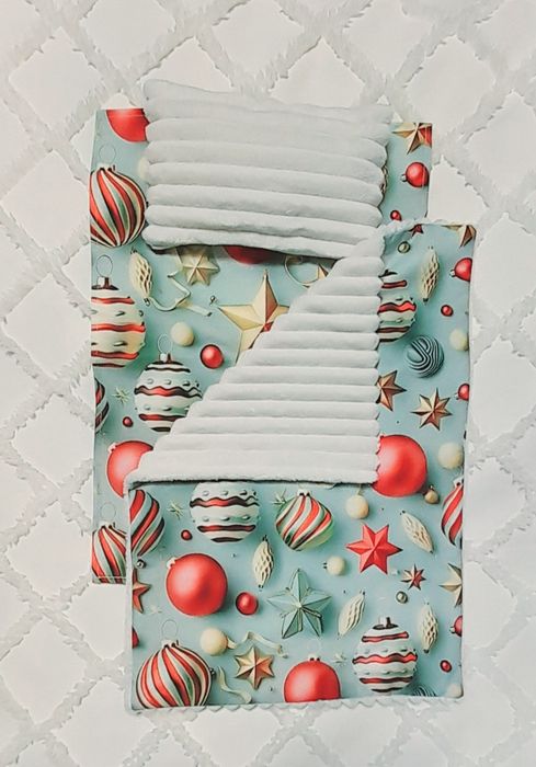 Новорічна постіль для Барбі, Бебі Борн,одяг