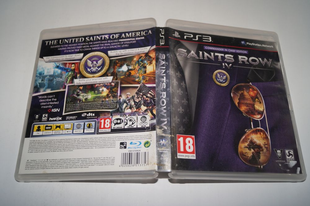 Saints Row Iv - Commander In Chief Edition  (Ps3)