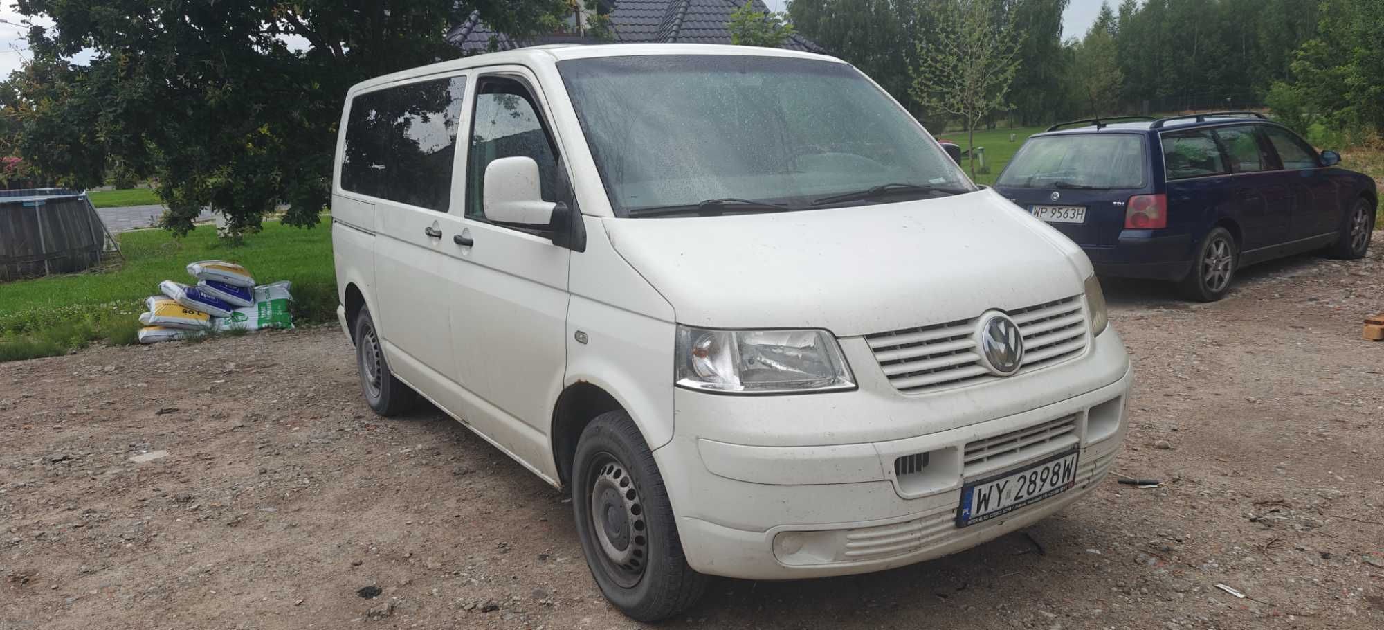 VW transporter 1,9TDI  doka 5 osób