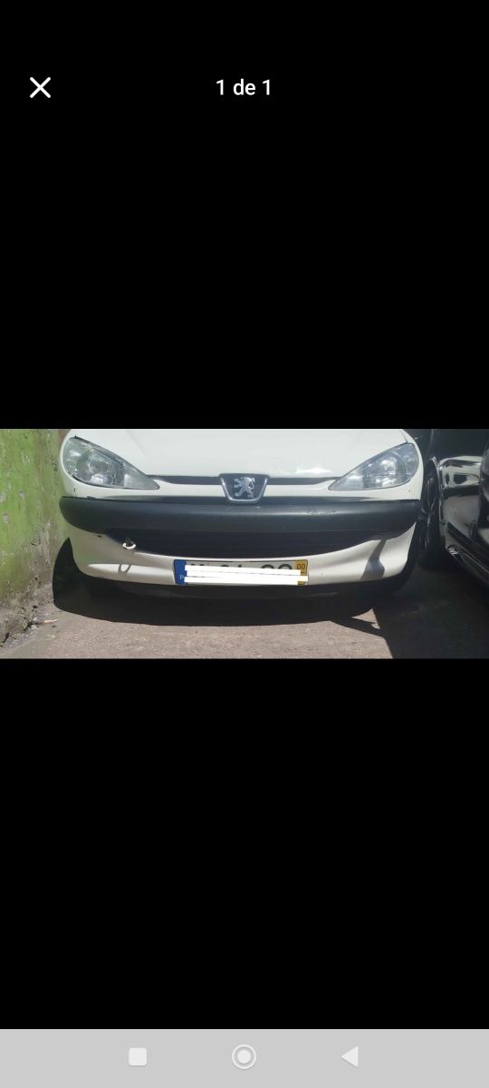 Parachoque Peugeot 206