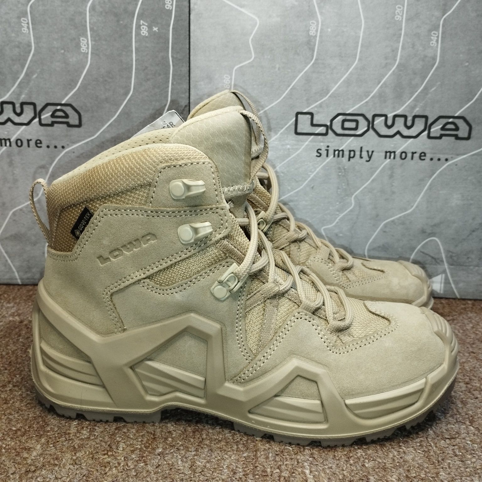 37,38,39. Тактичні черевики Lowa Zephyr MK2 GTX MID WS, Desert