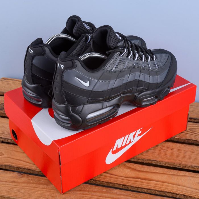 ‼️НОВИНКА‼️41-45 Nike Air Max 95 total black кросівки кроссовки кеди